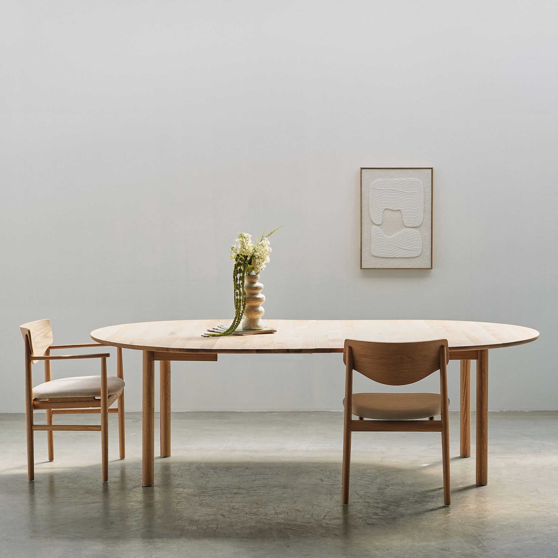 Auszugsplatte - Colo Ø120 Esstisch